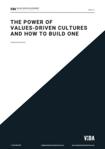Cover image for The Power Of Values-Driven Cultures And How To Build One guide PDF
