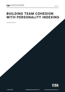 Cover image for Building Team Cohesion With Personality Indexing guide PDF