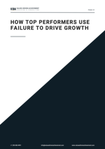 Cover image for How Top Performers Use Failure To Drive Growth guide PDF