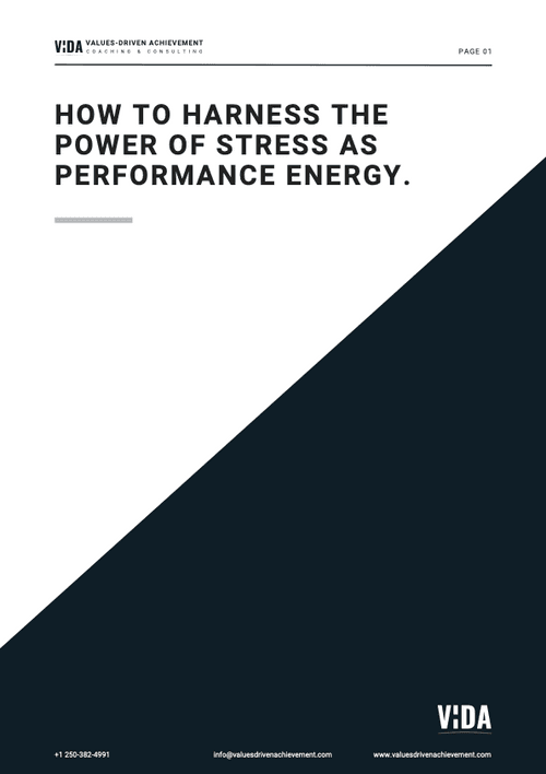 Cover Image - How to Harness the Power of Stress as Performance Energy